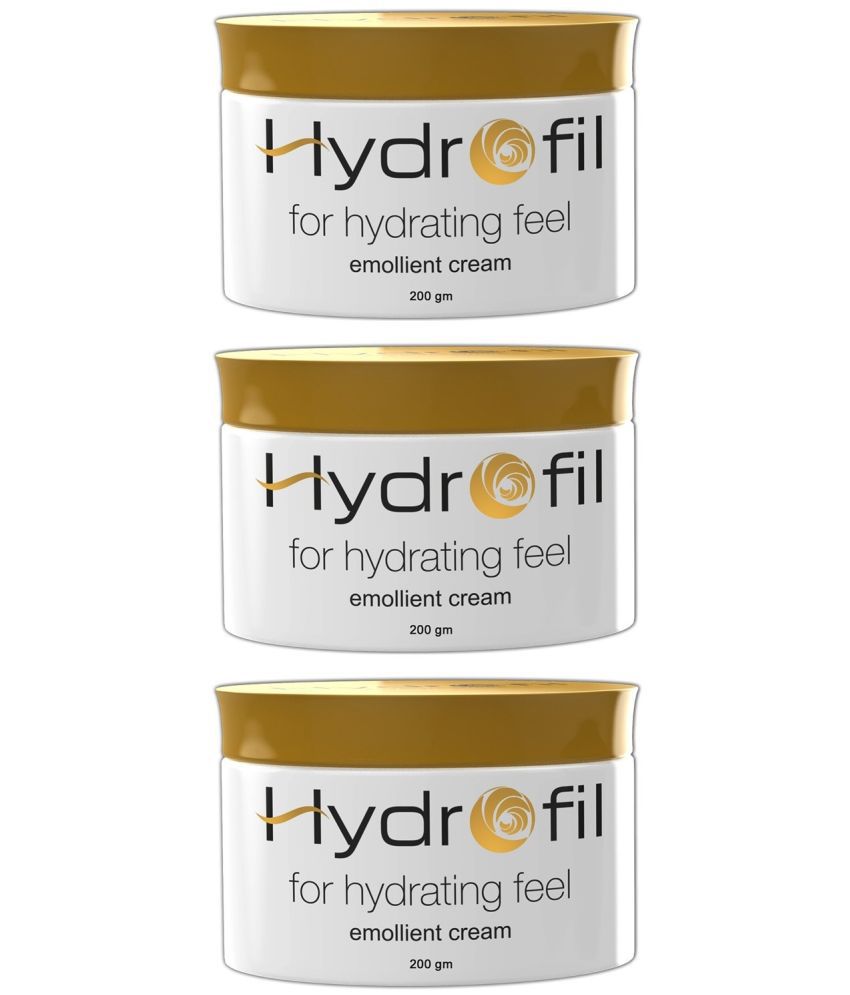     			Hydrofil Moisturizer for Normal Skin 200 gm ( Pack of 3 )