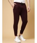 Rigo Wine Cotton Men's Joggers ( Pack of 1 )