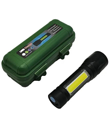 TISYAA - 3W Rechargeable Flashlight Torch ( Pack of 1 )