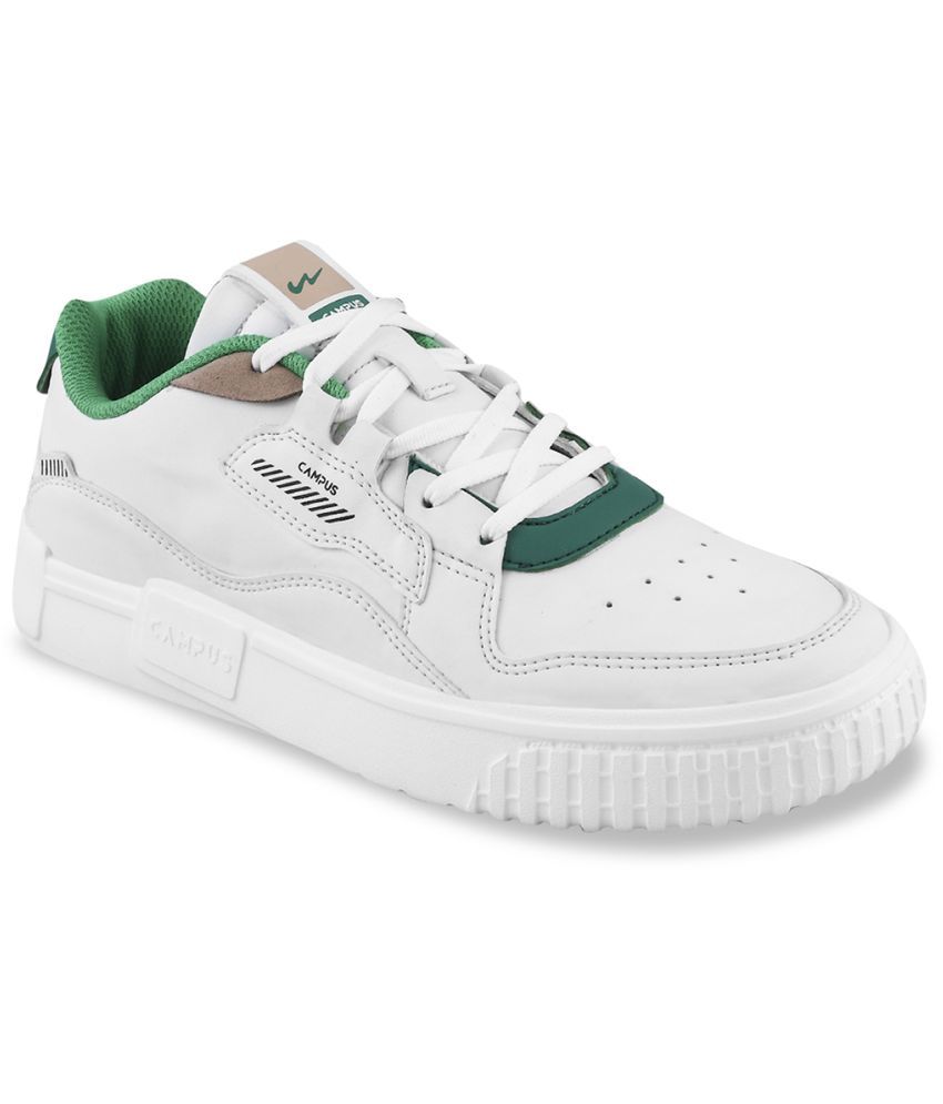     			Campus OG-11 White Men's Sneakers