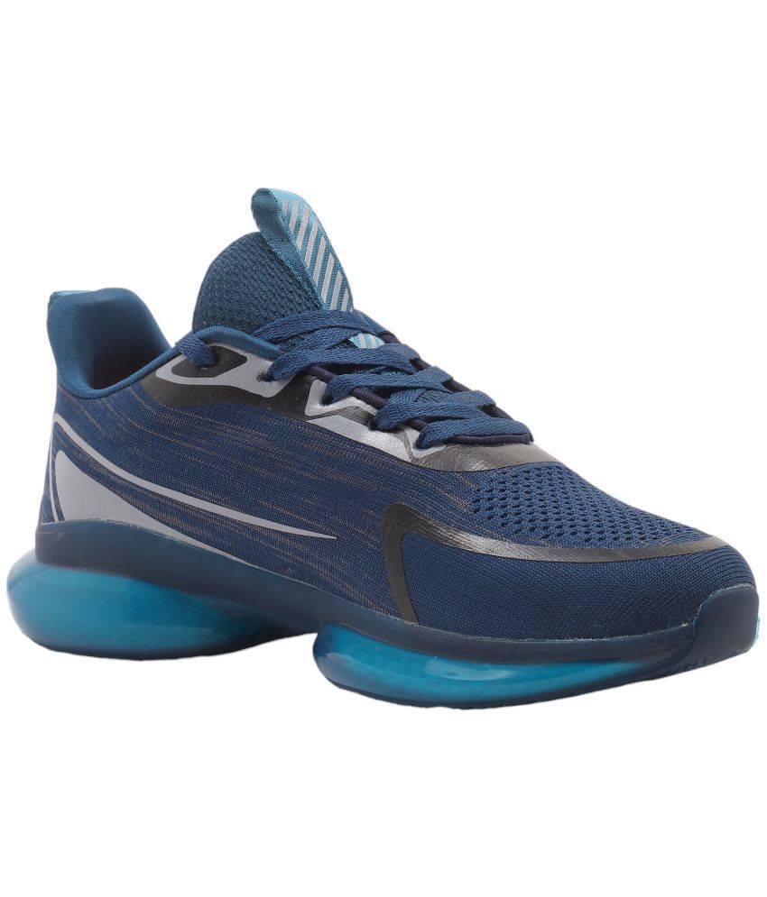     			Impakto - Sea Green Men's Sports Running Shoes