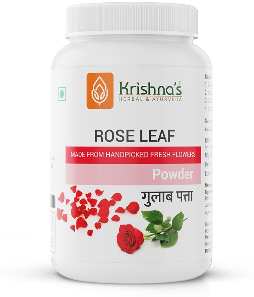     			Krishna'S Herbal & Ayurveda Rose Leaf Powder, 100 G