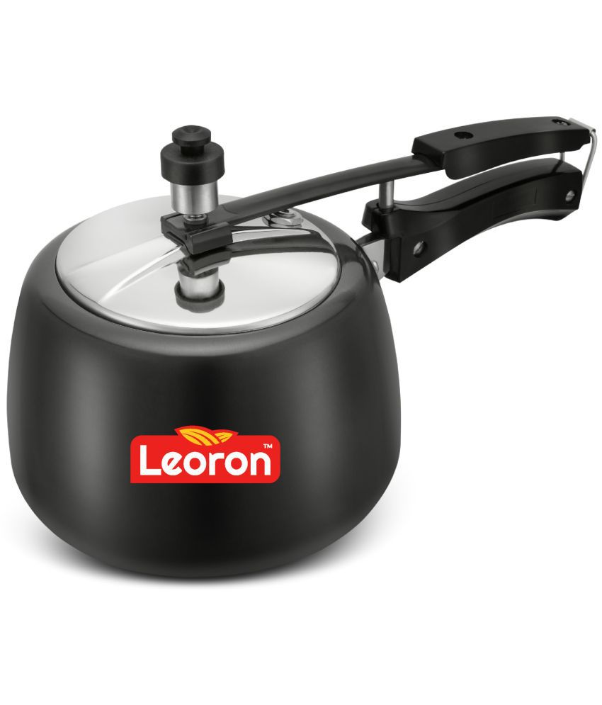     			LEORON HANDI 3 L Hard Anodized InnerLid Pressure Cooker With Induction Base