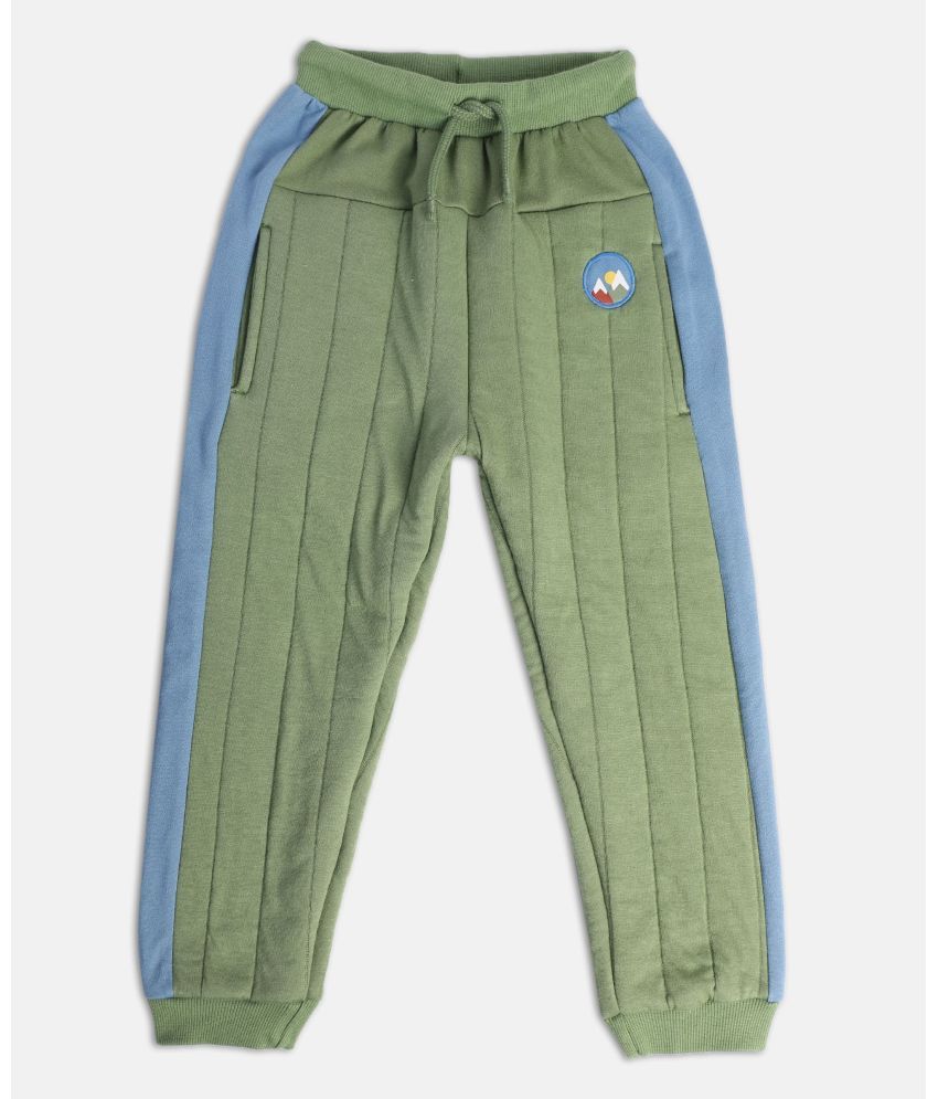     			MINI KLUB Pack of 1 Boys Cotton Trackpant ( Green )