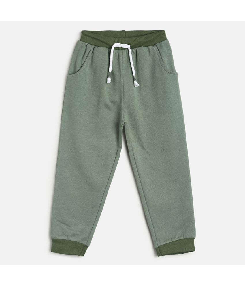     			MINI KLUB - Olive Green Cotton Trackpant For Baby Boy ( Pack of 1 )