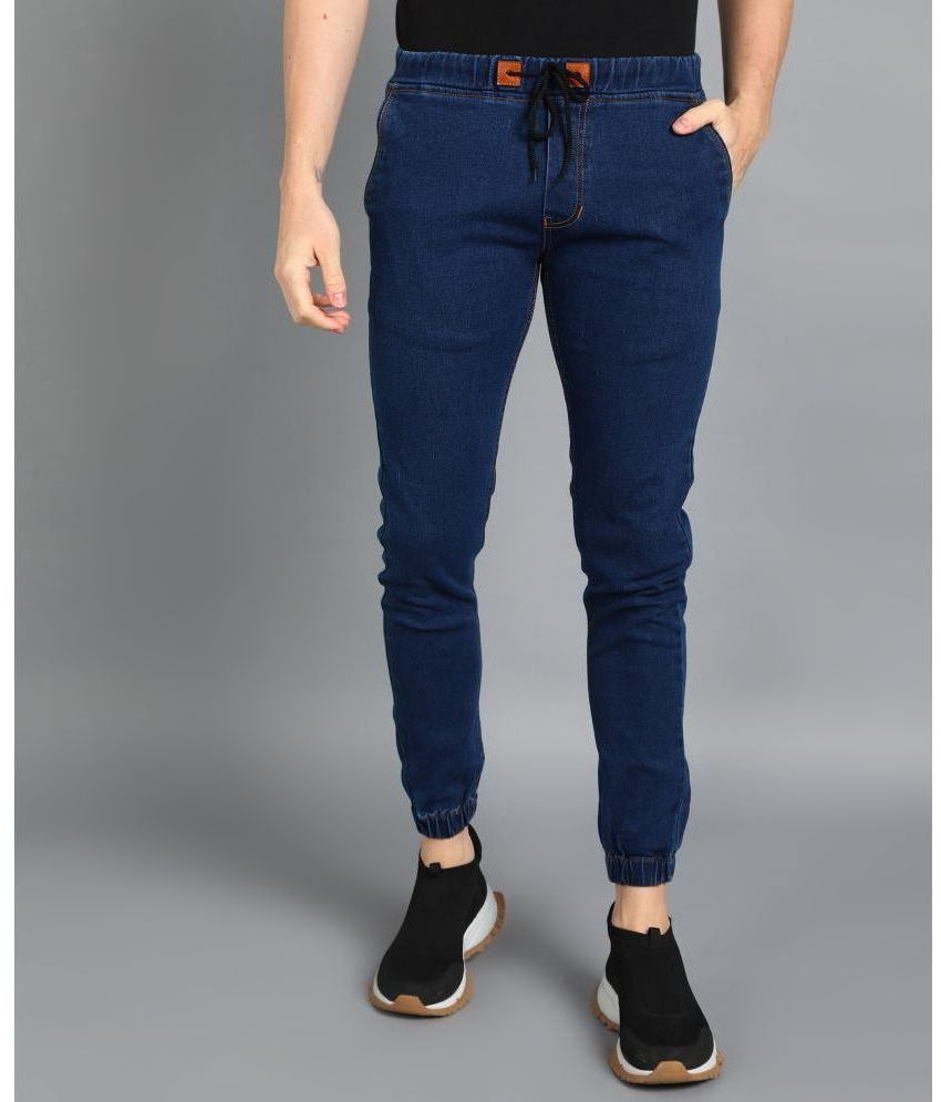     			Supernova Inc. Slim Fit Jogger Men's Jeans - Blue ( Pack of 1 )