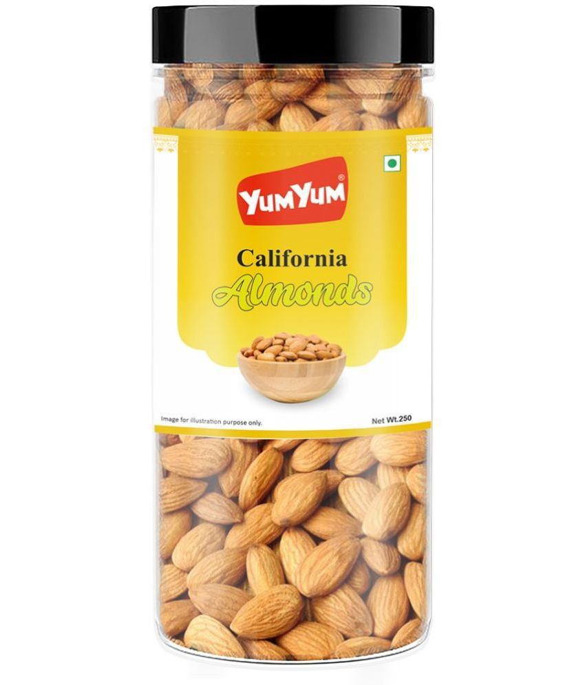     			YUM YUM Premium California Almonds 250 g