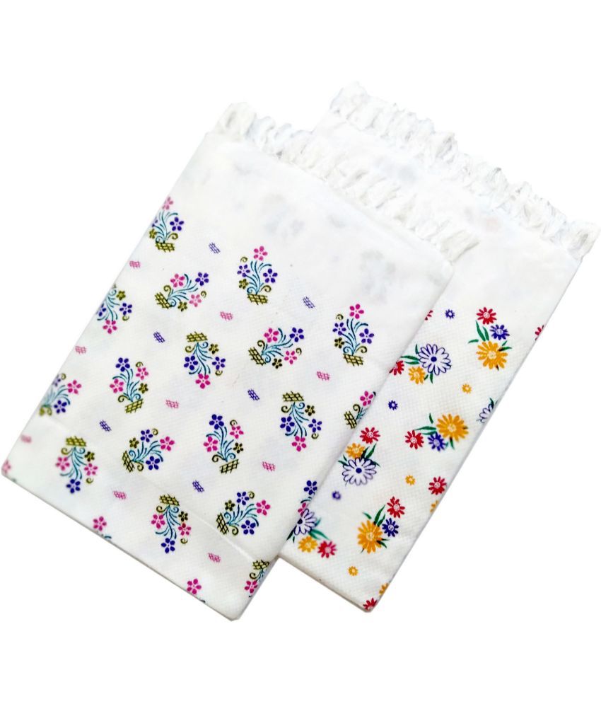    			Abhitex Cotton Printed Below 300 -GSM Bath Towel ( Pack of 2 ) - Multicolor