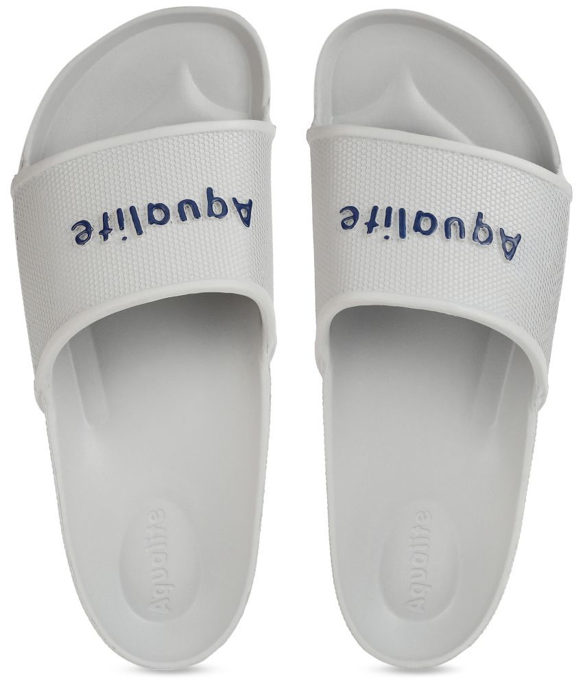     			Aqualite Grey Men's Slide Flip Flop