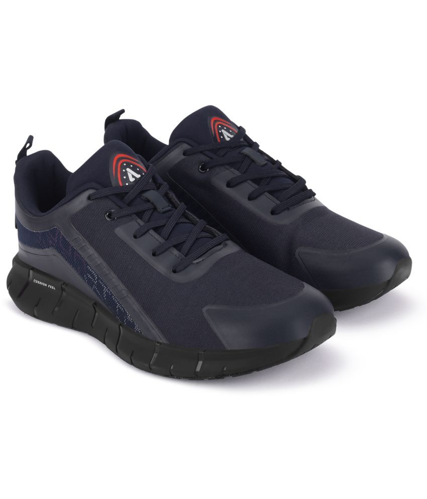     			Aqualite Navy Men's Sports Running Shoes