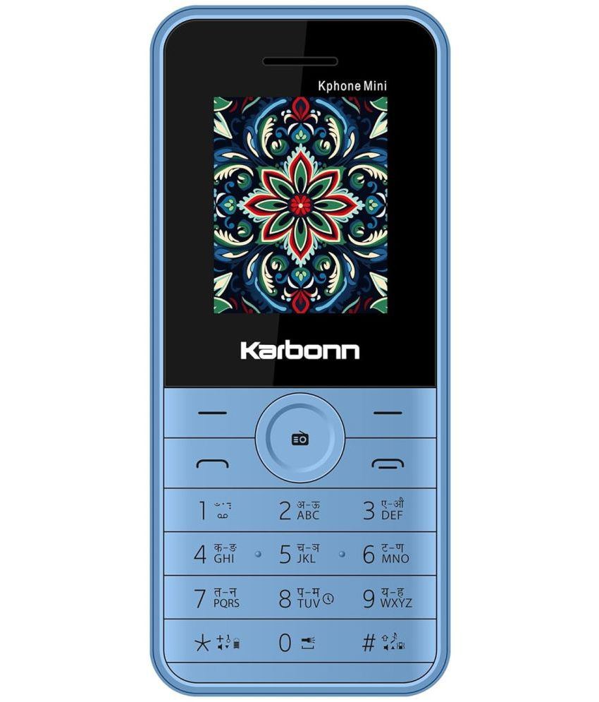     			Karbonn Kphone Mini Dual SIM Feature Phone Sky Blue
