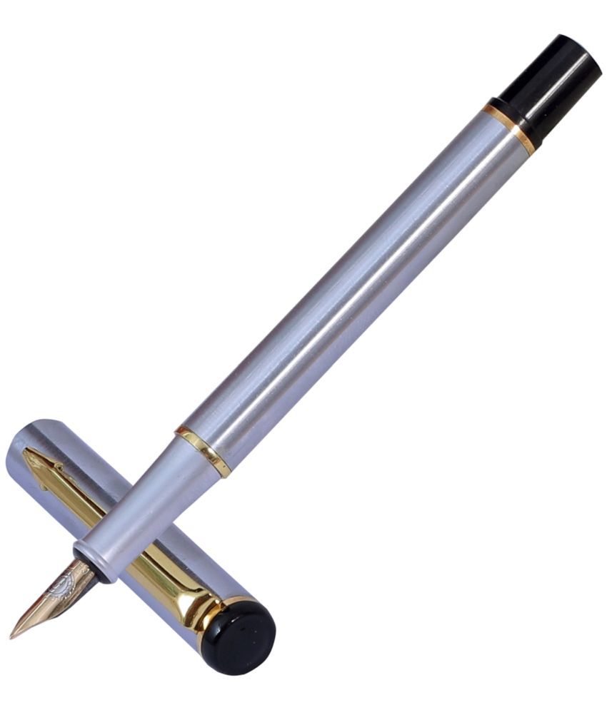     			Krink - Silver Fine Line Fountain Pen ( Pack of 1 )