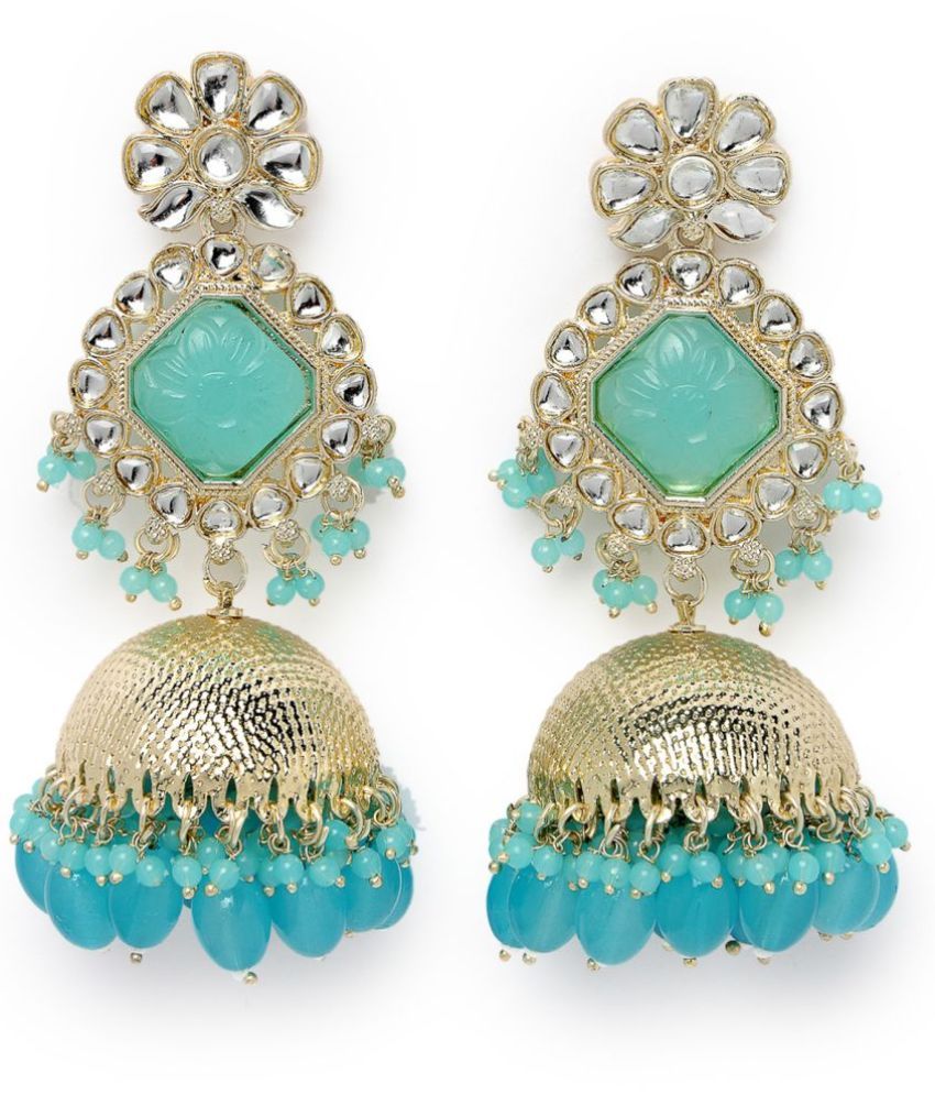     			Studio Sukkhi Blue Jhumki Earrings ( Pack of 1 )