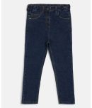 MINI KLUB Blue Denim Pant For Kids Girls