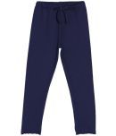 MINI KLUB Navy Knit Pant For Kids Girls