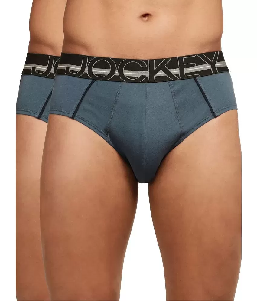 Jockey Men's Super Combed Cotton Solid Brief with Ultrasoft Waistband –  FP01 – Online Shopping site in India