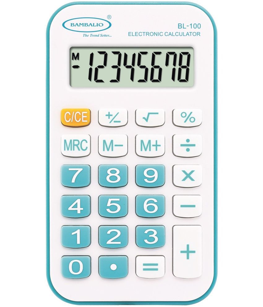     			Bambalio Calculator BL-100 Blue