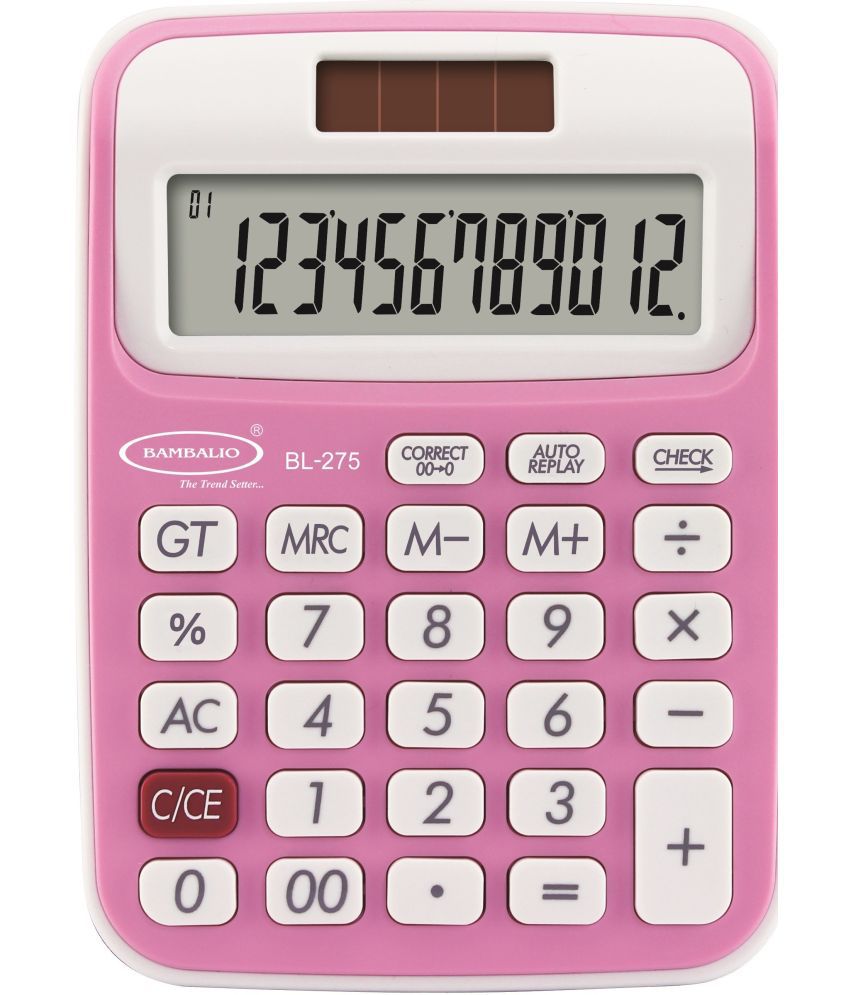     			Bambalio Calculator BL-275 Pink