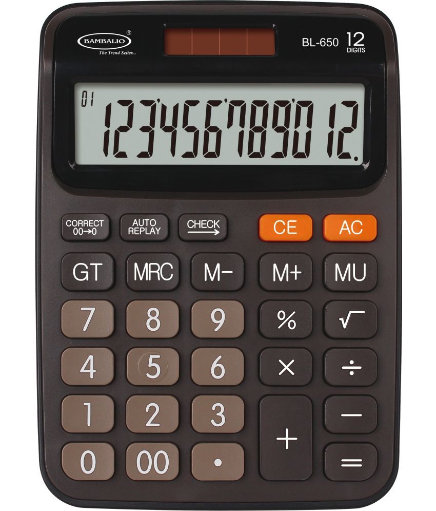    			Bambalio Calculator BL-650 Black