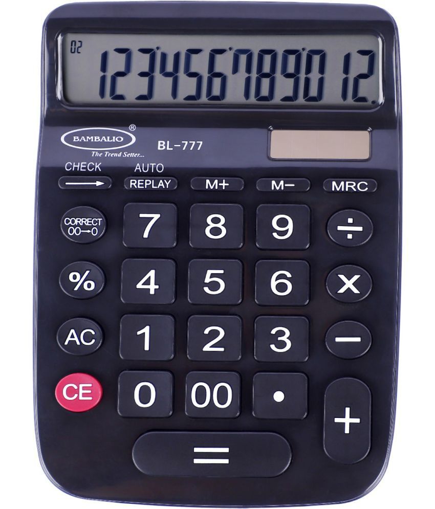     			Bambalio Calculator BL-777B Black