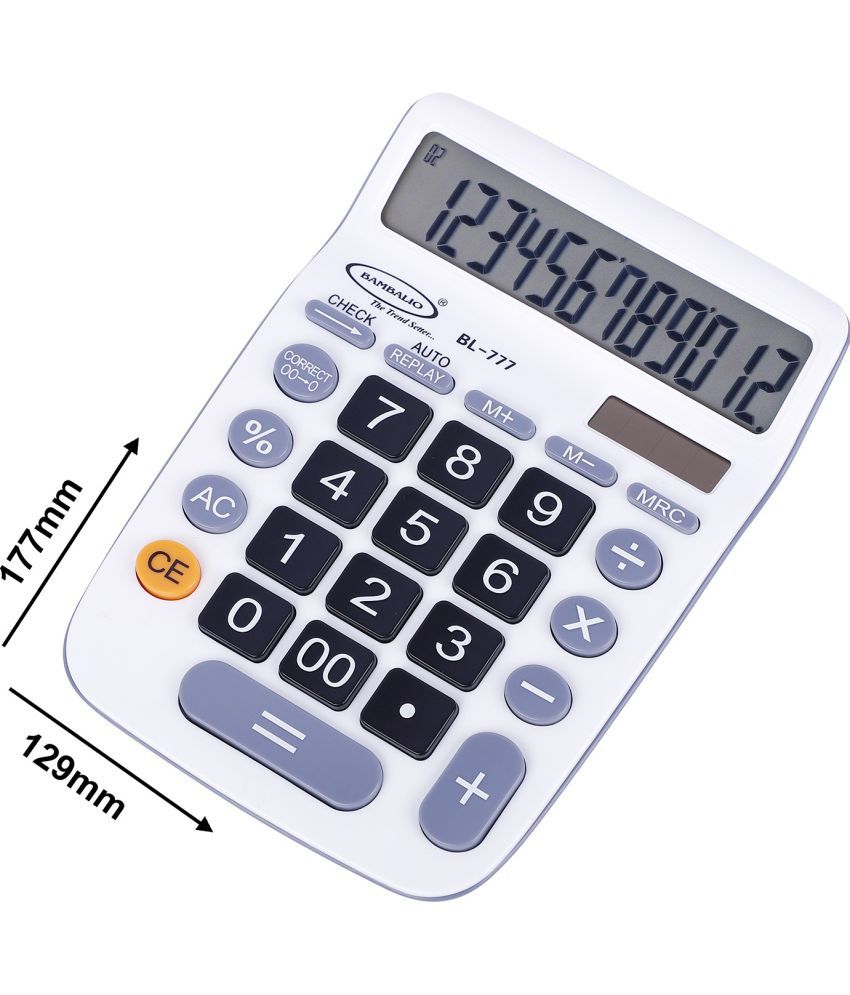     			Bambalio Calculator BL-777W White