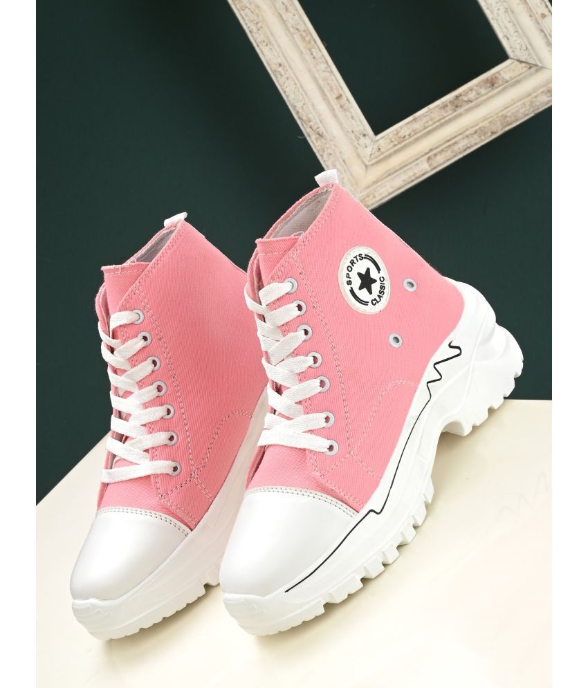     			Bucik Pink Women's Sneakers