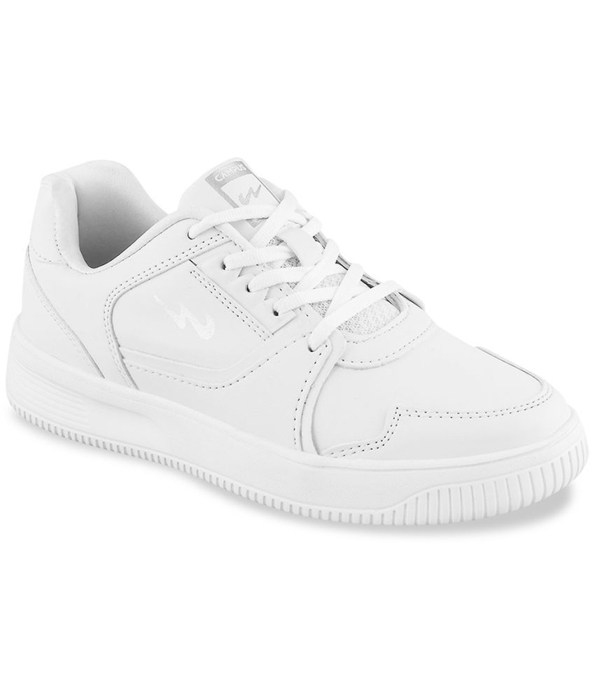     			Campus White Women's Sneakers