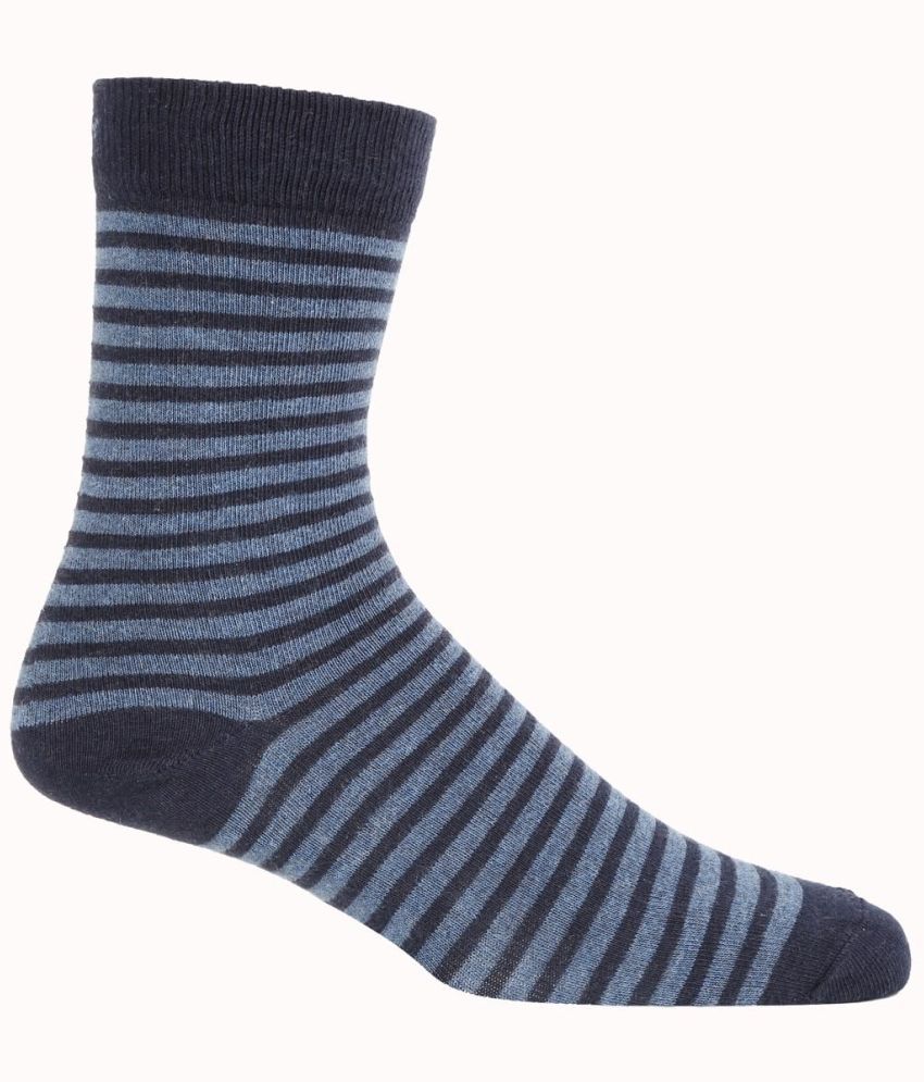    			Jockey 7095 Men Compact Cotton Crew Length Socks With Stay Fresh Treatment - Navy