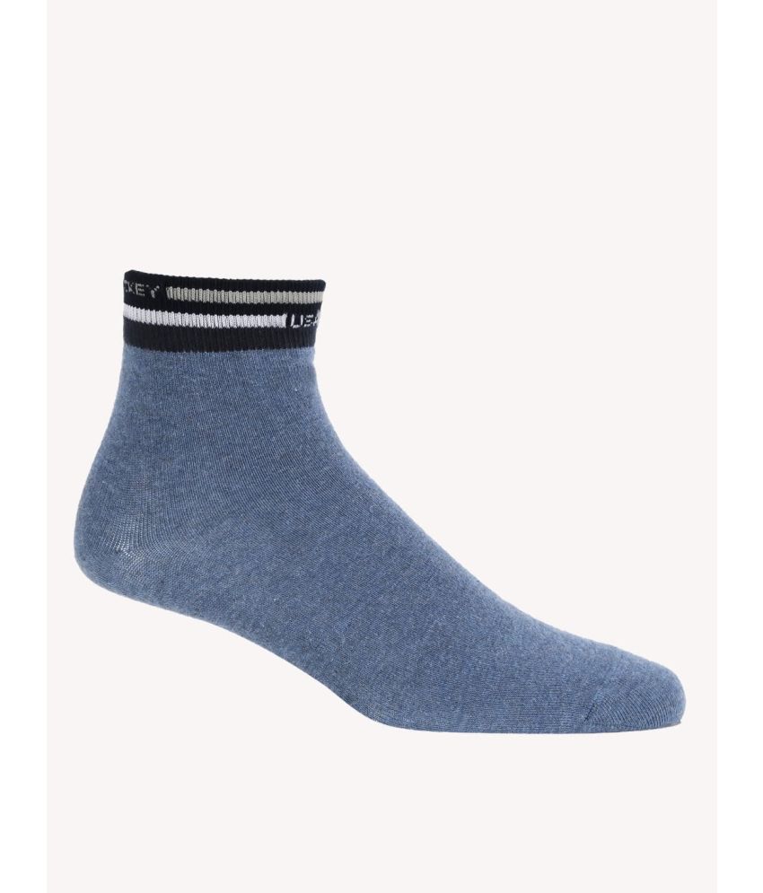     			Jockey 7002 Men Compact Cotton Ankle Length Socks with Stay Fresh Treatment - Denim Melange