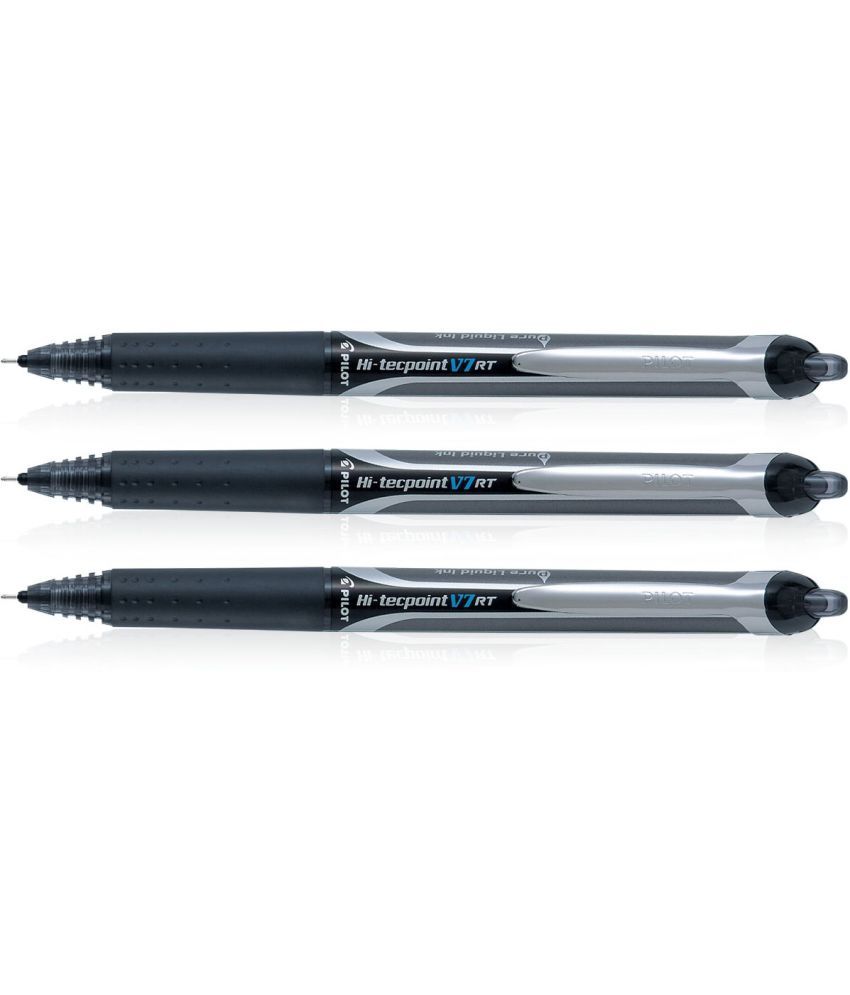     			Pilot Hi-Tecpoint V7 RT Black Pack of 3