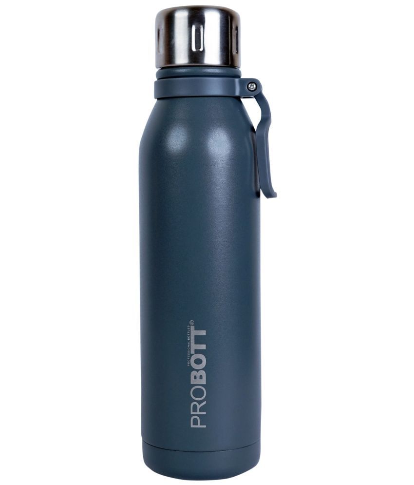     			Probott Bolt Dark Grey Thermosteel Flask ( 700 ml )