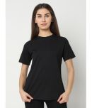 Smarty Pants Black Cotton Regular Fit Women's T-Shirt ( Pack of 1 )