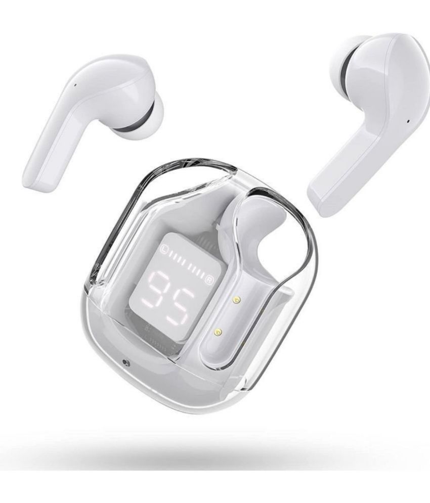     			Neo ULTRAPOD WHITE Bluetooth True Wireless (TWS) On Ear 4 Hours Playback Magnetic earpeice IPX4(Splash & Sweat Proof) White