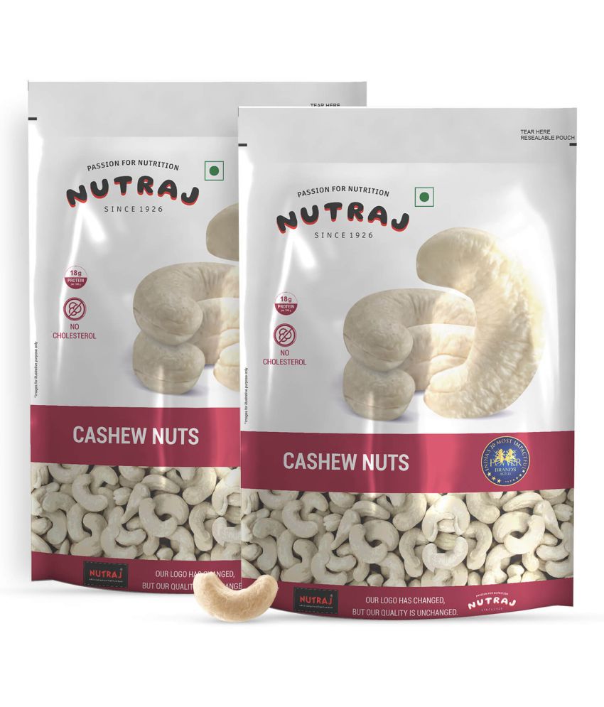     			Nutraj Healthy Bites Premium Cashews 500g (250g x 2)