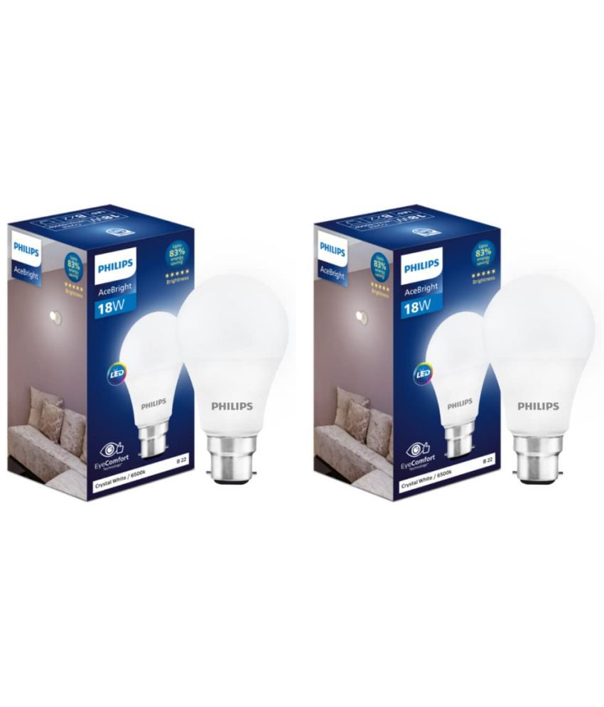     			Philips 18w Cool Day light LED Bulb ( Pack of 2 )