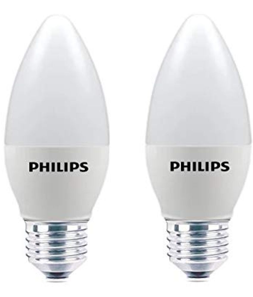     			Philips 4w Cool Day light LED Bulb ( Pack of 2 )