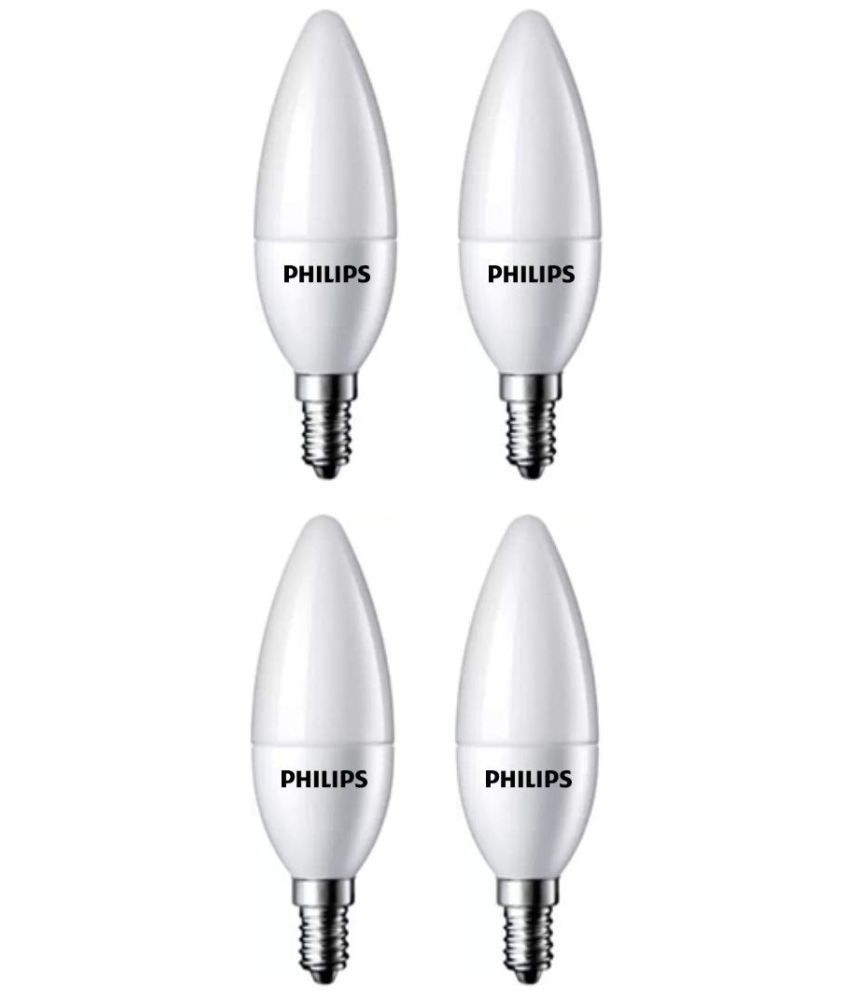     			Philips 4w Cool Day light LED Bulb ( Pack of 4 )