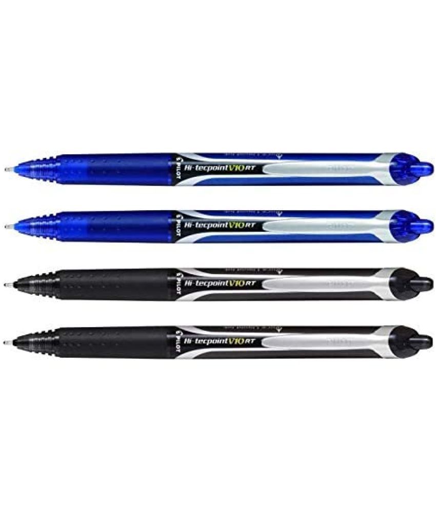     			Pilot Hi-Tecpoint V10 RT Blue 2 and Black 2