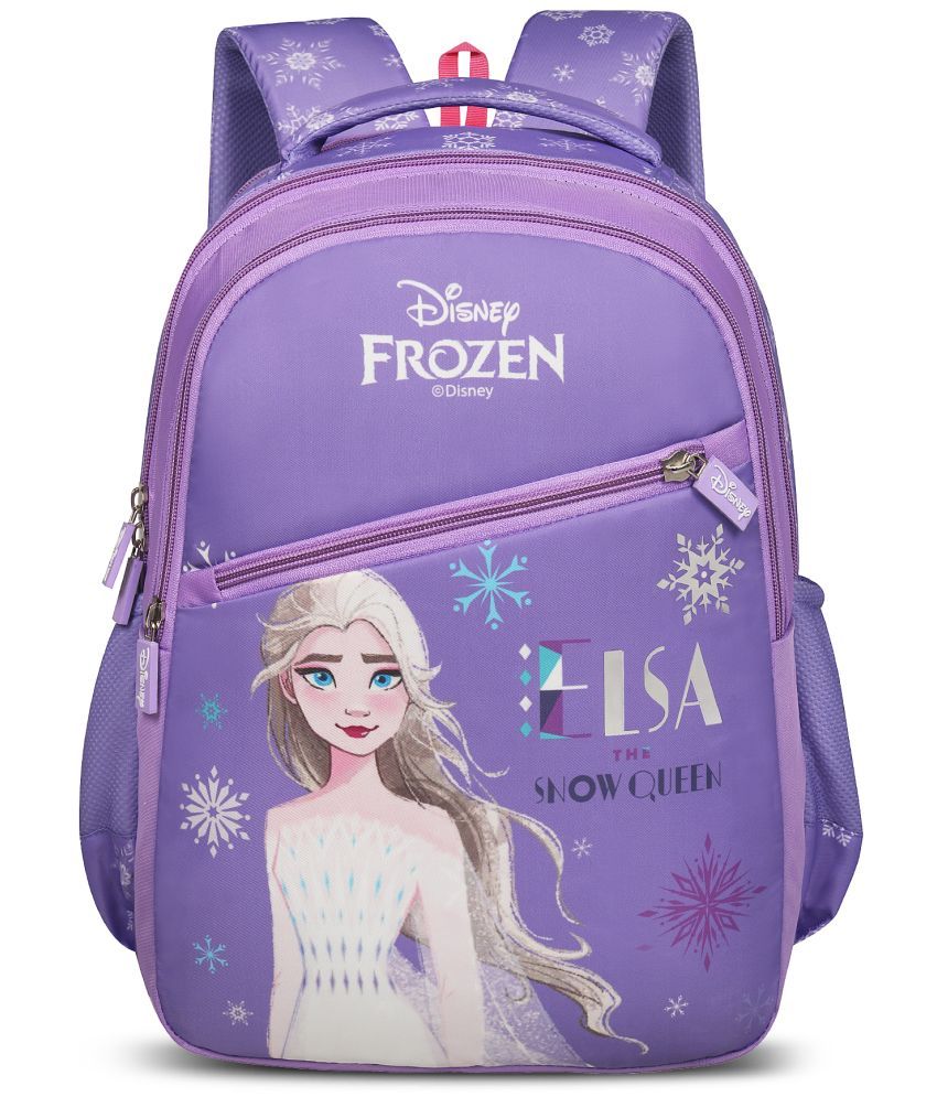     			Priority Lavender Polyester Backpack For Kids