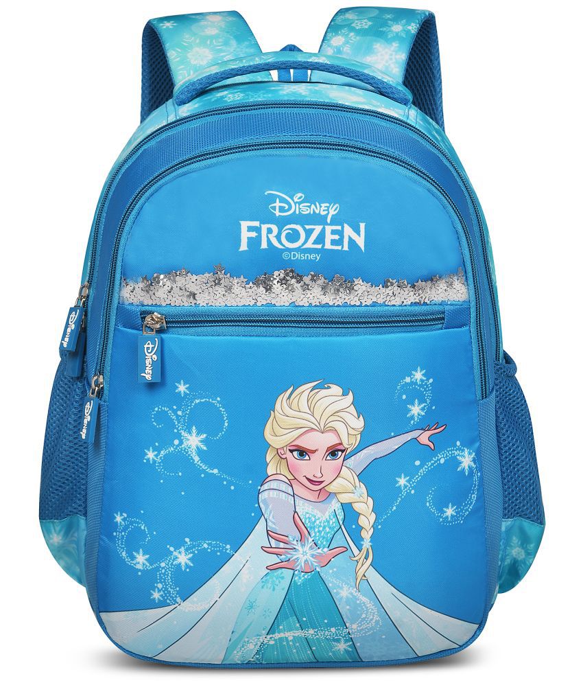     			Priority Turquoise Polyester Backpack For Kids