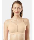 Jockey ES27 Wirefree Non Padded Super Combed Cotton Elastane Full Coverage Minimizer Bra-Light Skin