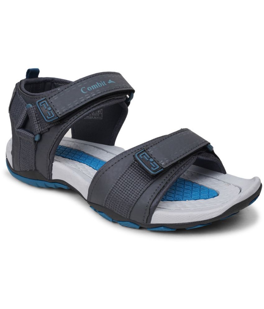     			Combit - Dark Grey Men's Floater Sandals