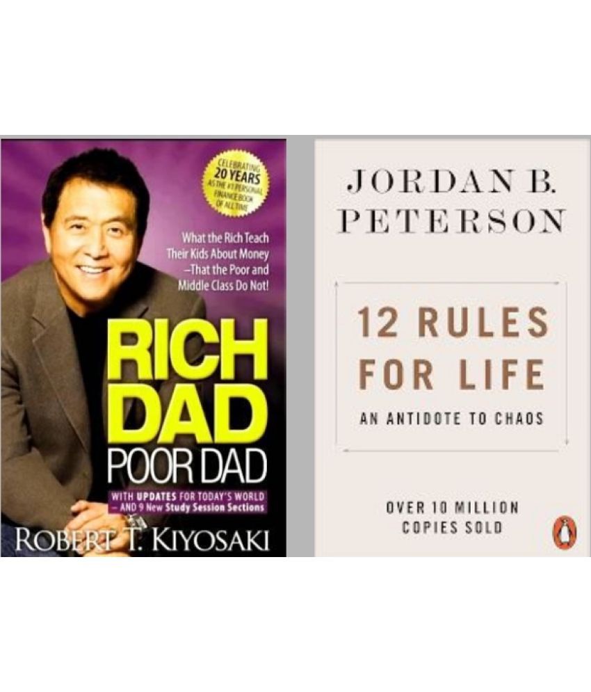     			12 Rules for Life + Rich Dad Poor Dad