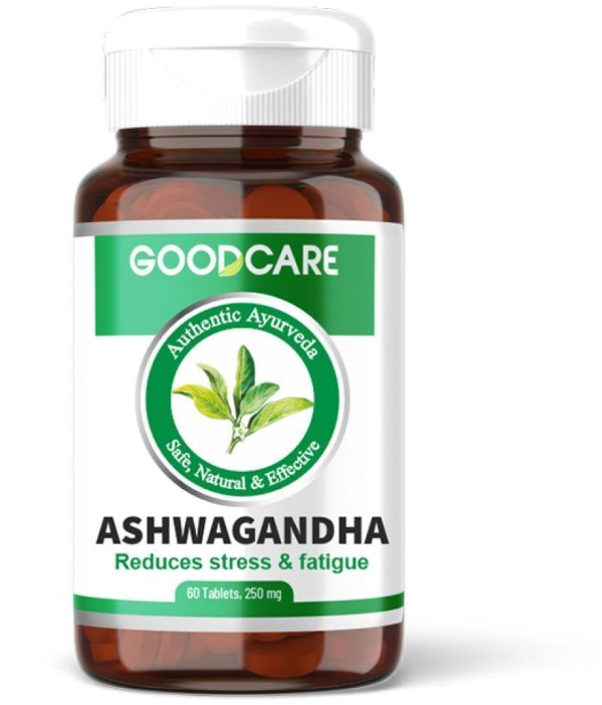     			GOODCARE (From the house of Baidyanath) Ashwagandha Caplets | Stress Relief, Promotes good sleep, Improves Strength, Energy & Wellness - 60 Tablets