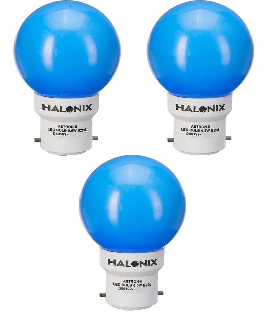     			Halonix 1w Cool Day Light LED Bulb ( Pack of 3 )