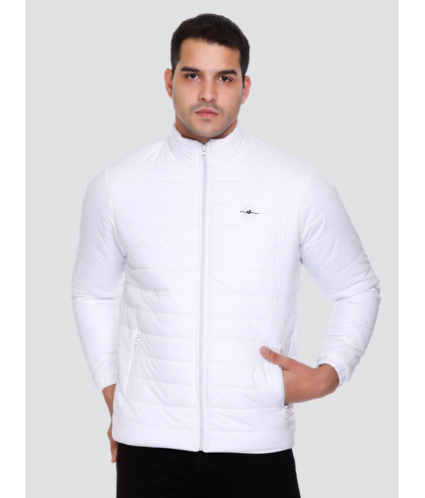     			RARE TIMES Nylon Men's Puffer Jacket - White ( Pack of 1 )