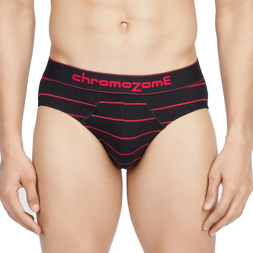 Chromozome Multicolor CZ 310 Briefs Cotton Men Briefs ( Pack of 1