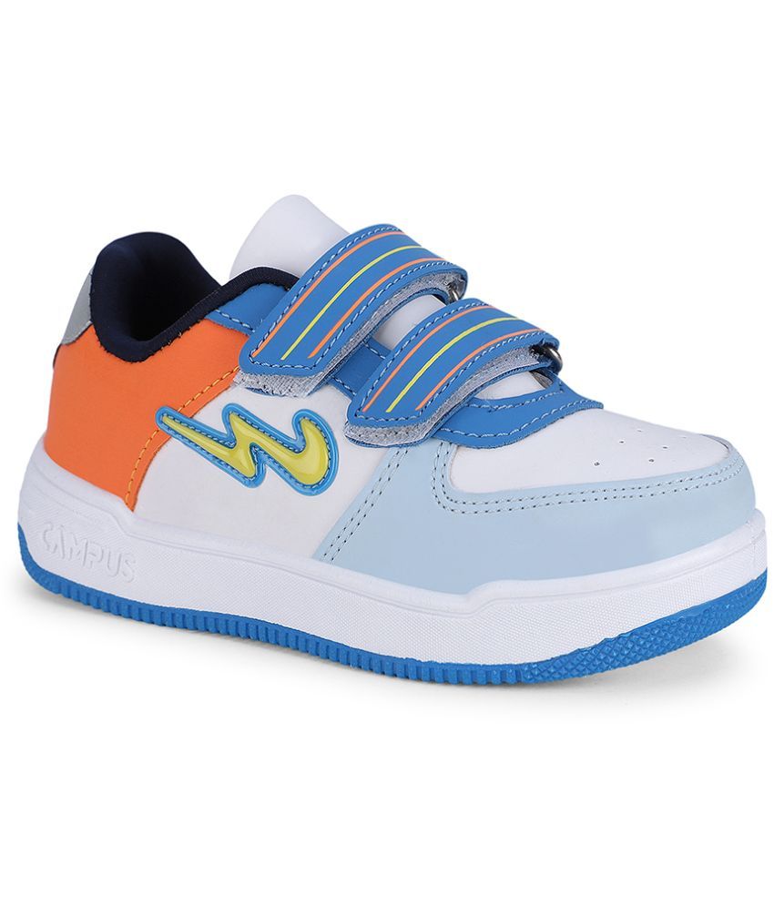     			Campus - White Boy's Sneakers ( 1 Pair )