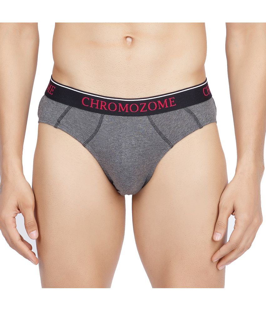     			Chromozome Multicolor CZ 309 Pack of 2 Cotton Men's Briefs ( Pack of 2 )