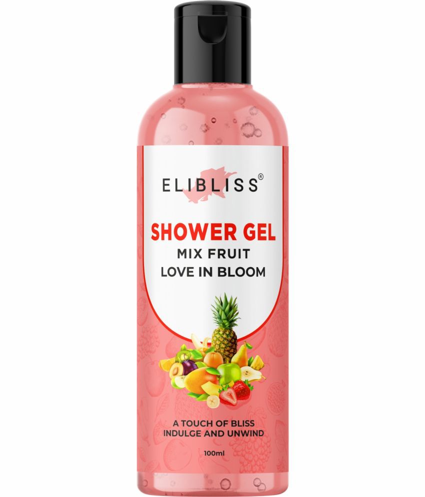     			Elibliss Mix Fruit Shower Gel Daily Exfoliation Shower Gel 100 mL